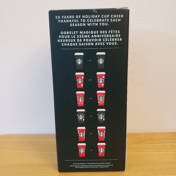 Starbucks Holiday Color Change Reusable Cups Set of 6 - Picture 4 of 6